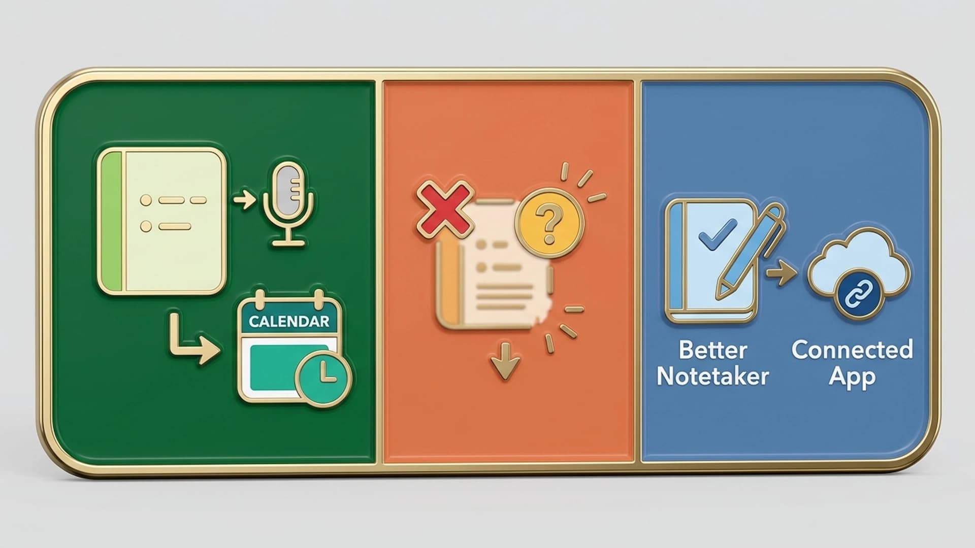 A sales rep reviewing meeting notes on a laptop next to a HubSpot CRM timeline