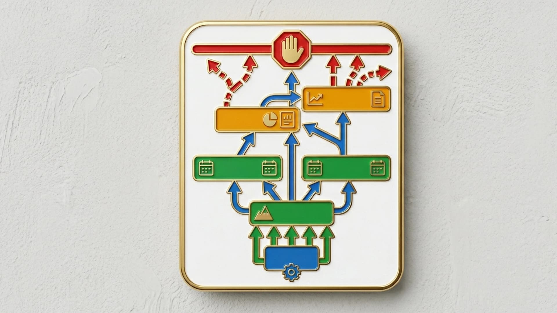 A Notion workspace with linked databases for projects, tasks, and sprints in a board view