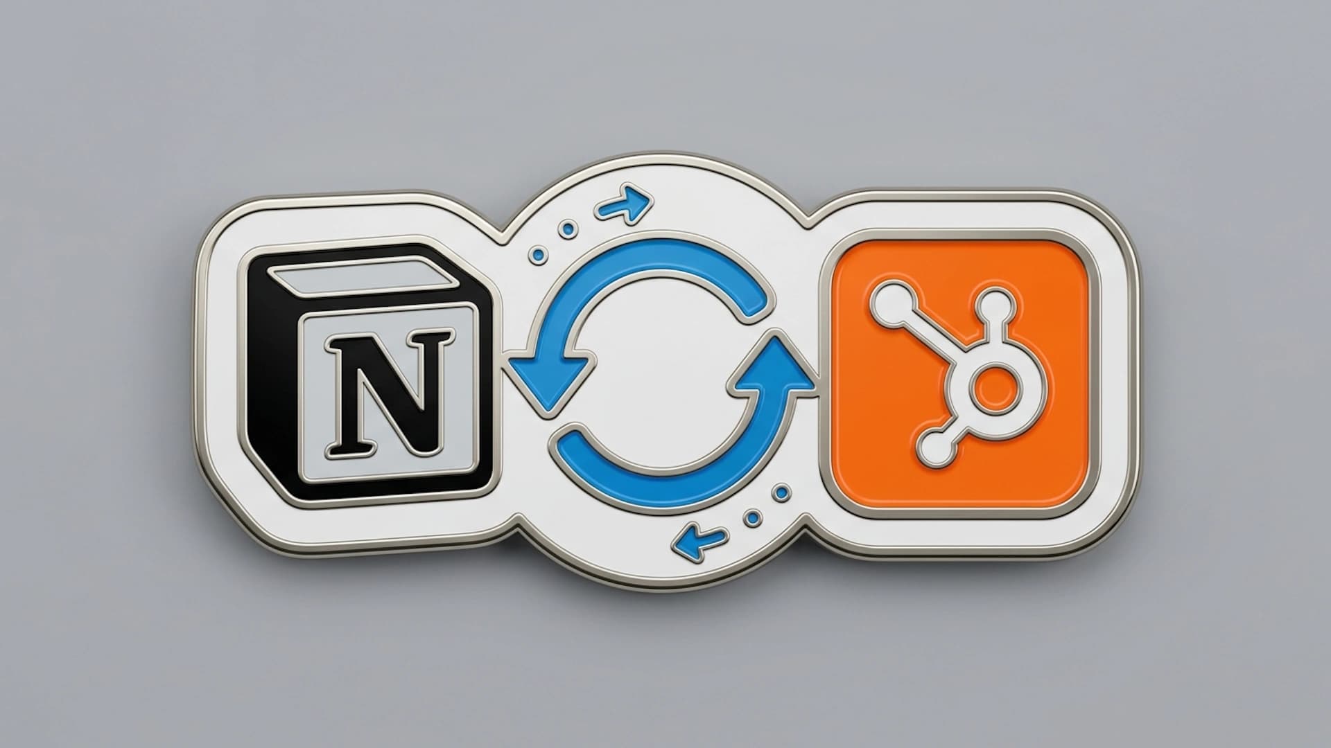 A Notion page syncing to a HubSpot contact timeline