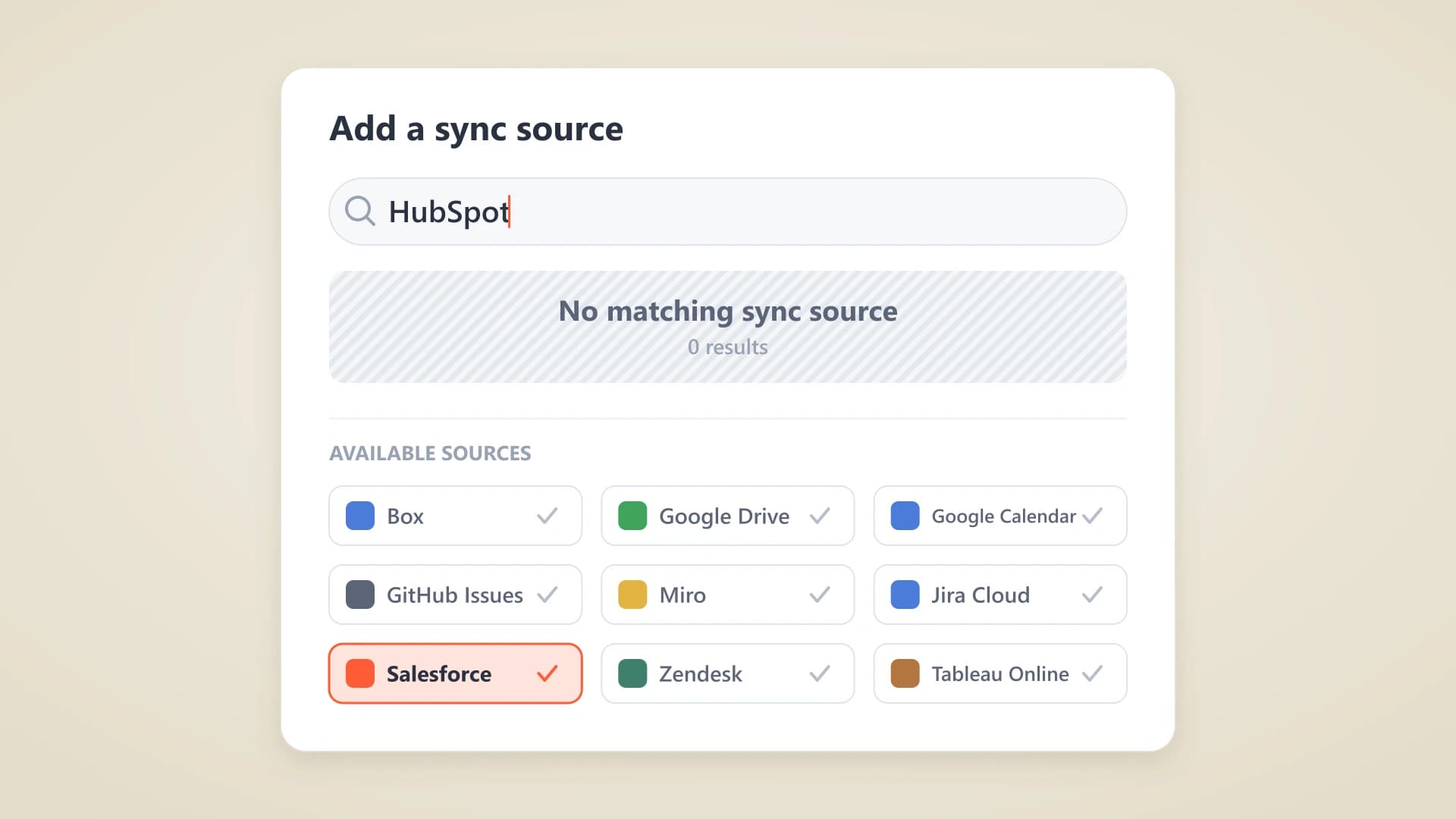 Three routes between Airtable and HubSpot shown as connector panels, two built by HubSpot and one by third-party sync tools