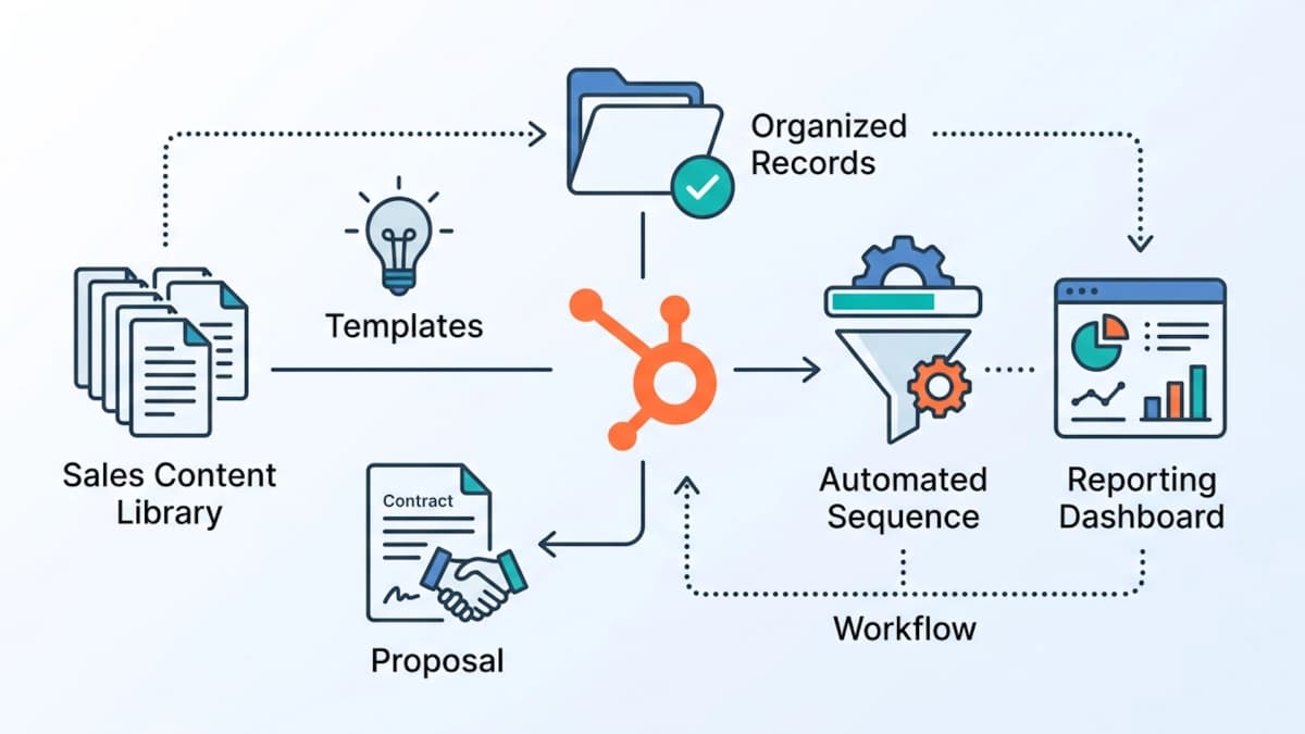 Cartoon fox with an ipad writing with a quill